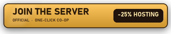 Join the server - 25% off hosting