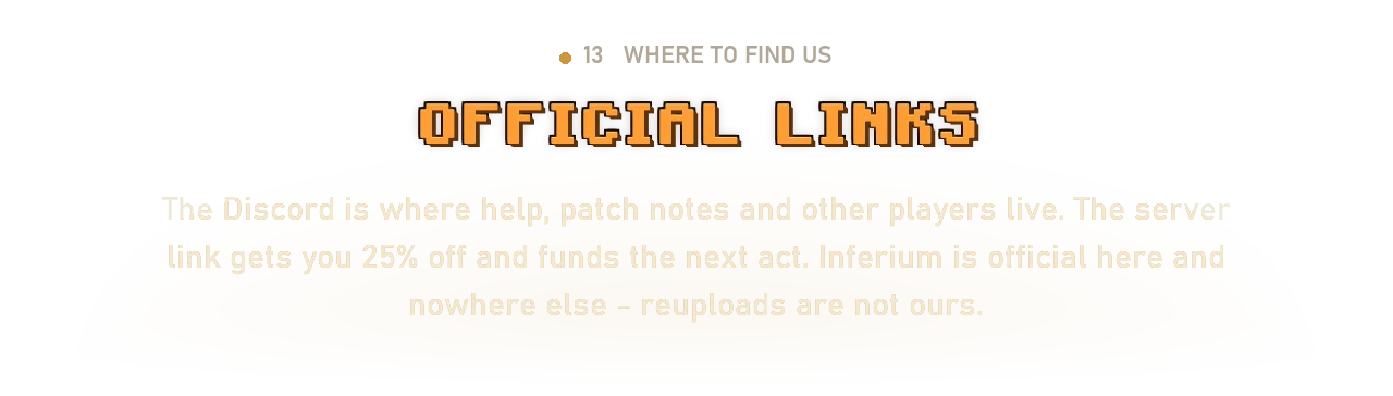 Official links