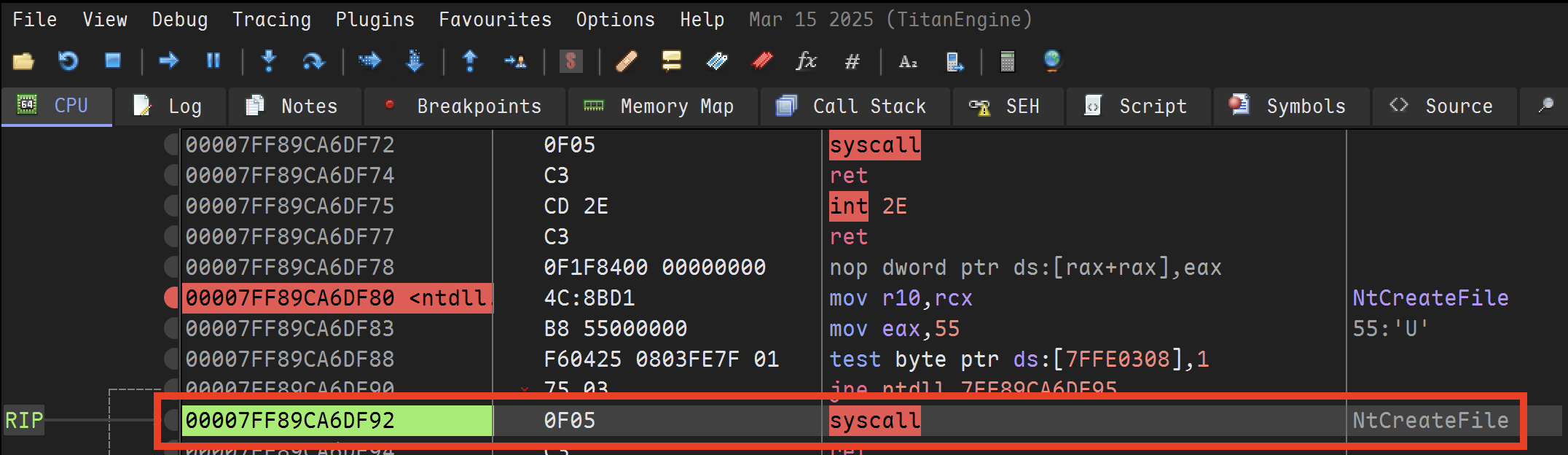 syscall