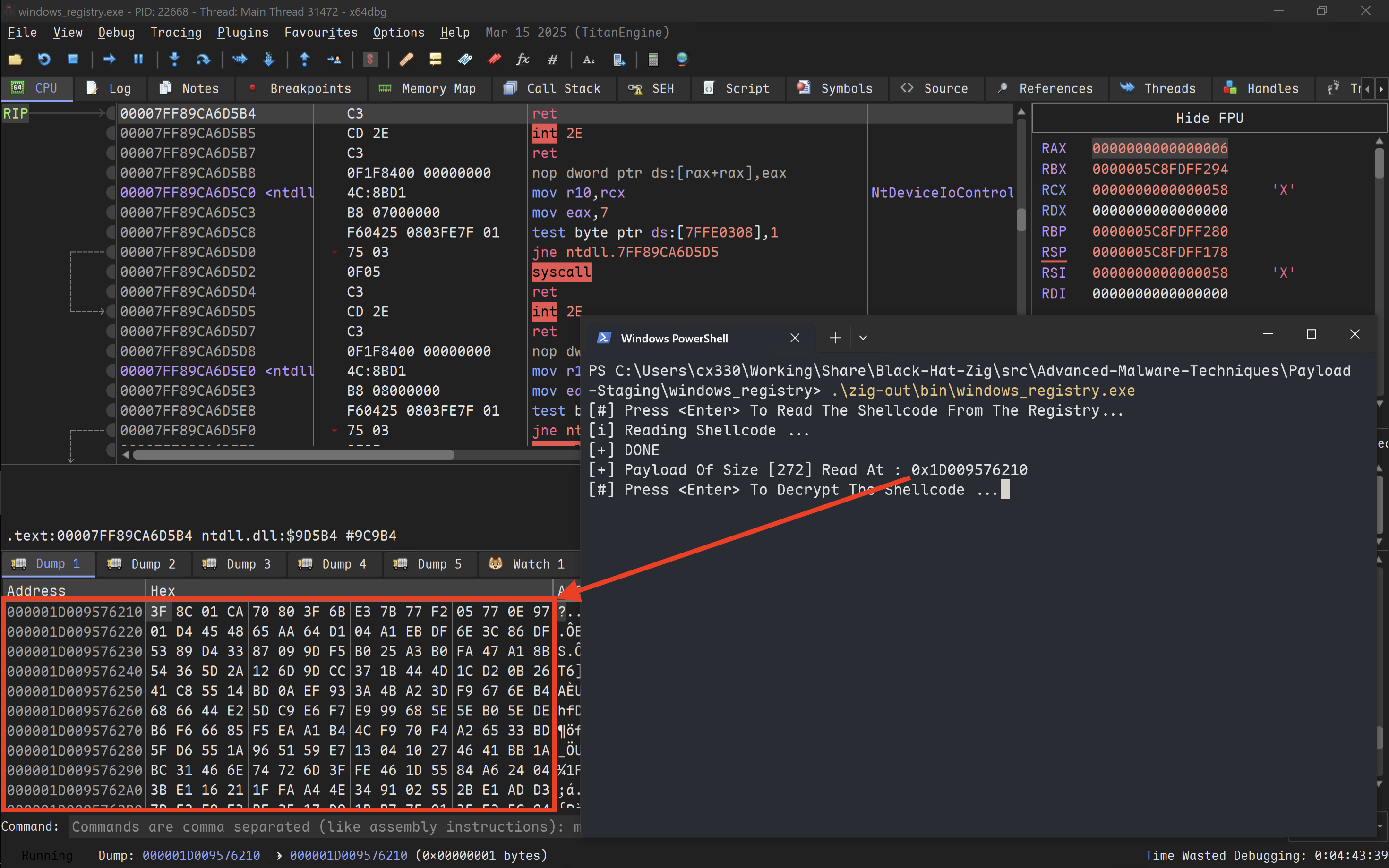 Get Encrypted Payload