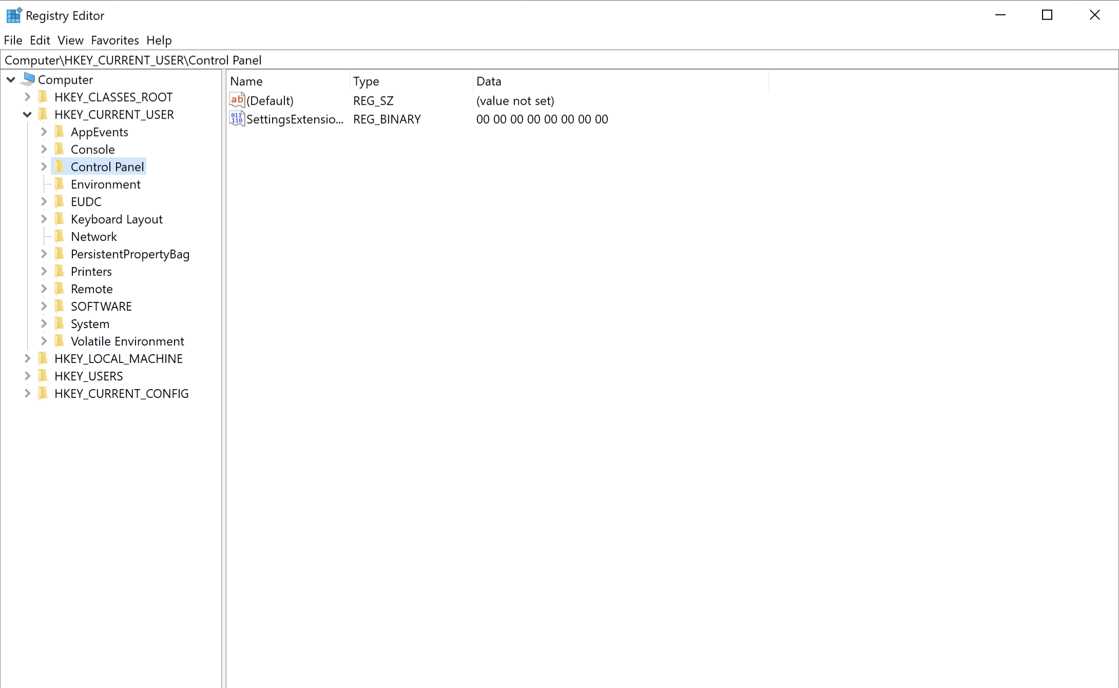 Original Registry