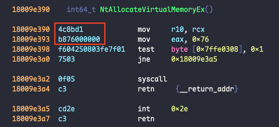 NtAllocateVirtualMemoryEx