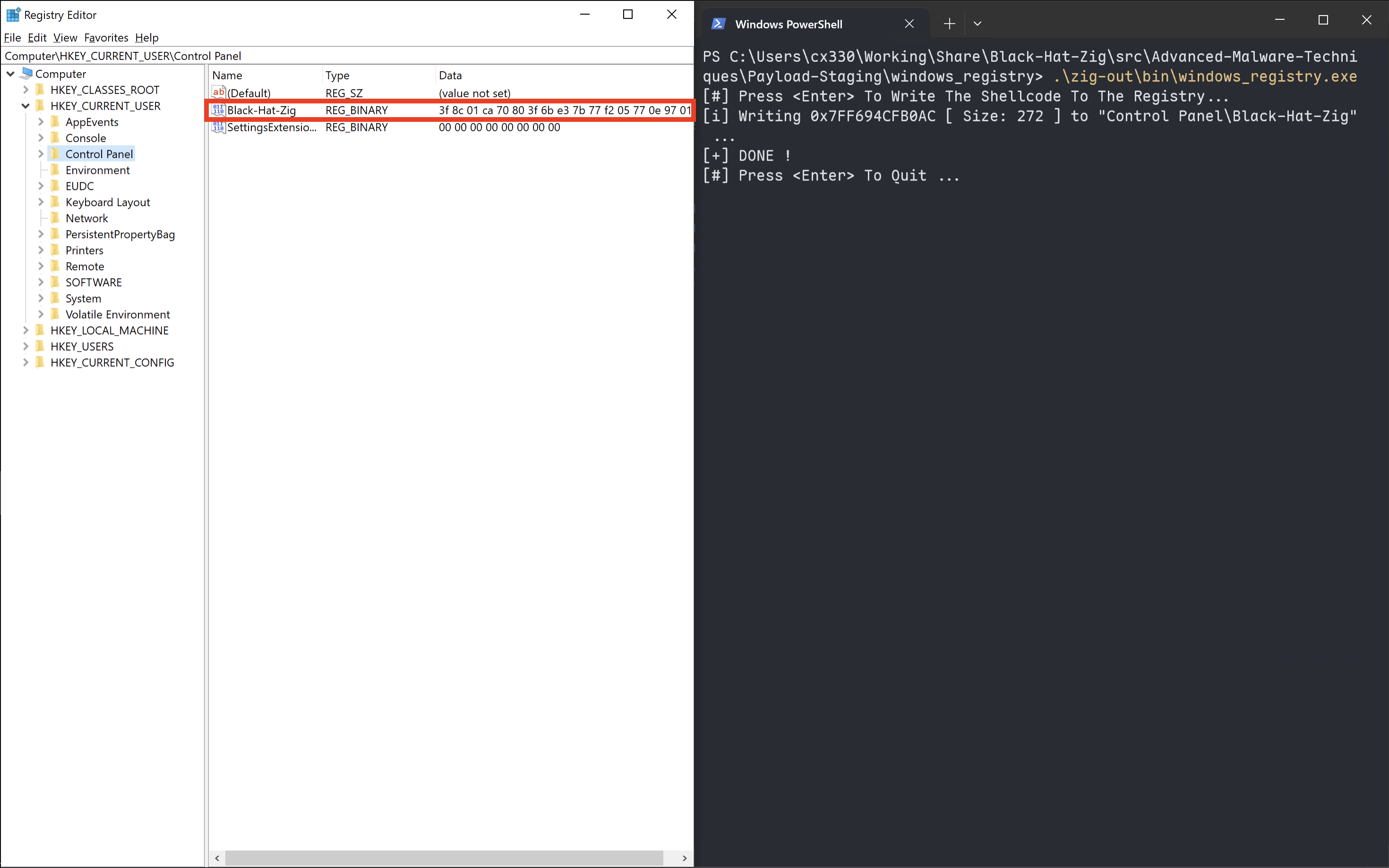 Written Registry