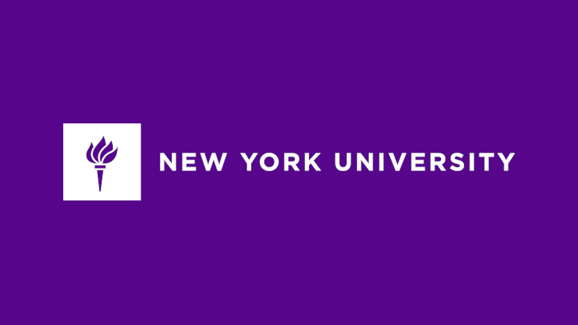 New York University logo