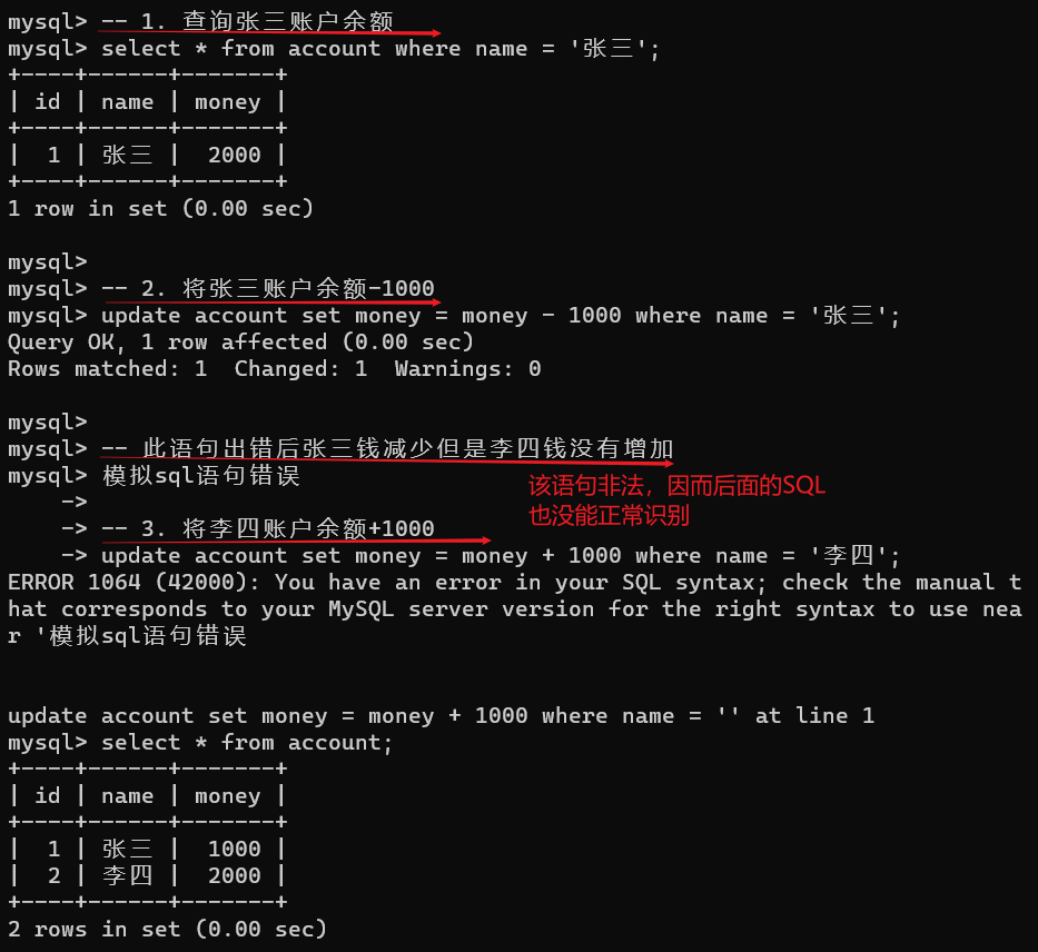执行结果 执行结果