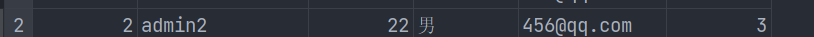 增删改测试结果2