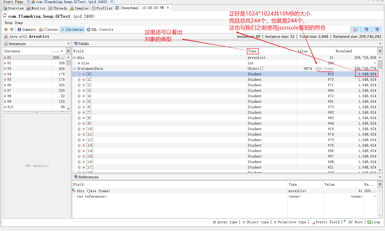 Optional title ArrayList内部信息