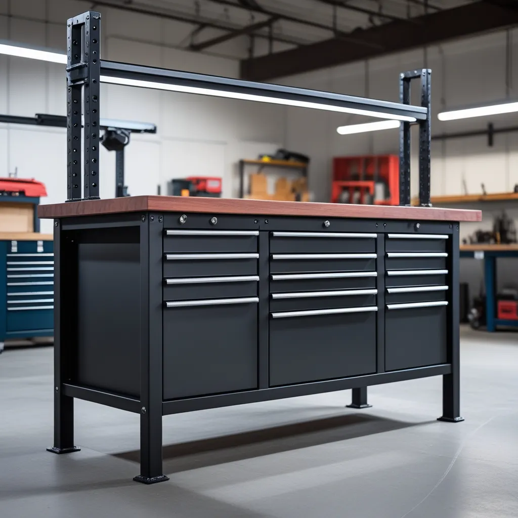 Workbench with Drawers