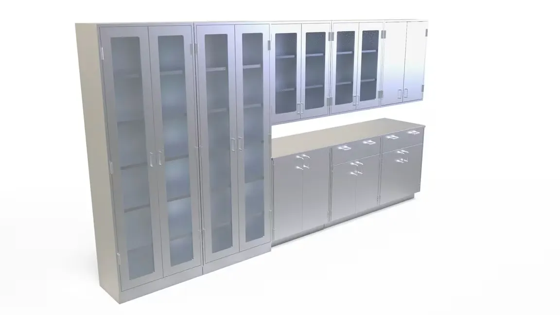 Steel Laboratory Cabinets