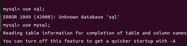 use mysql results