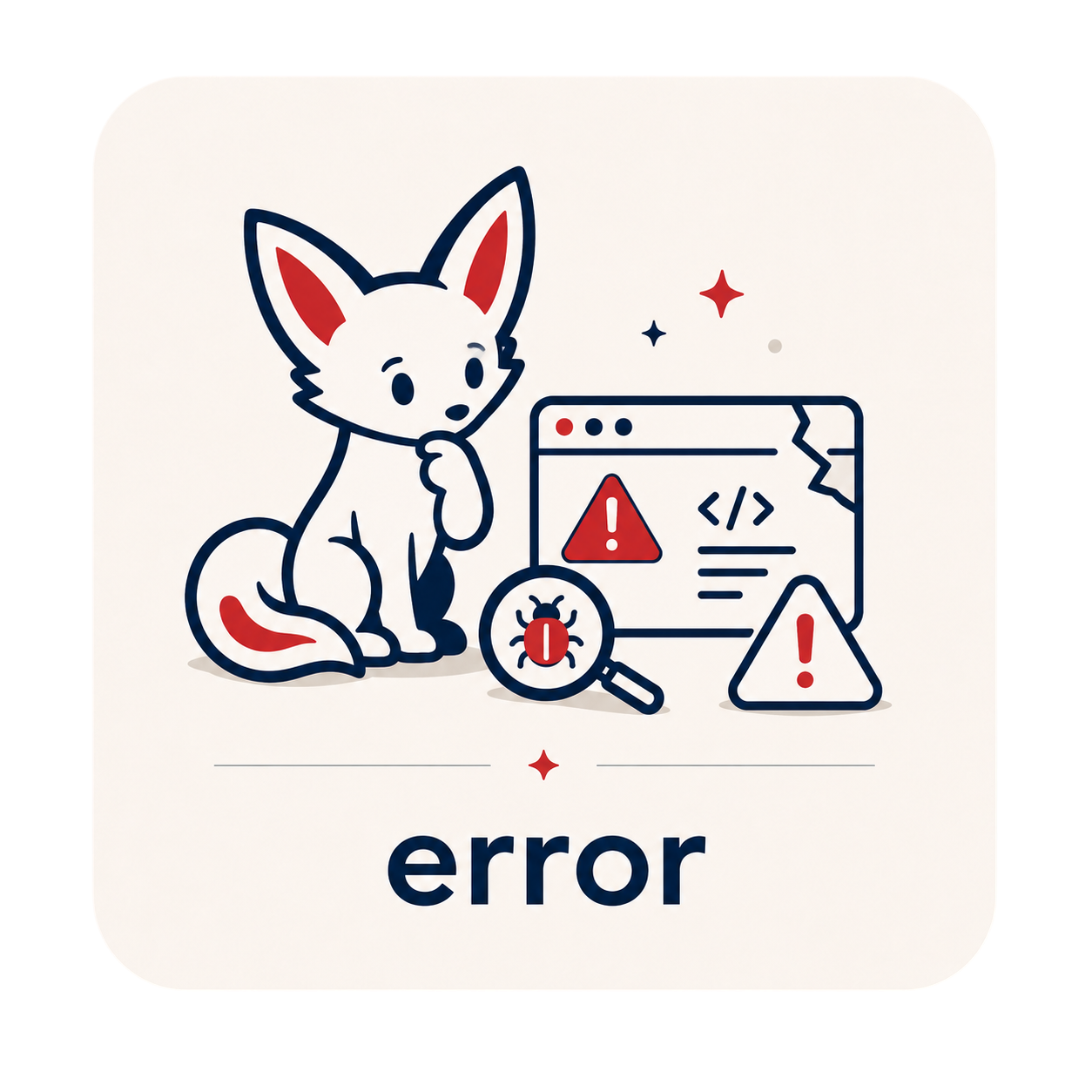 Clov Error logo
