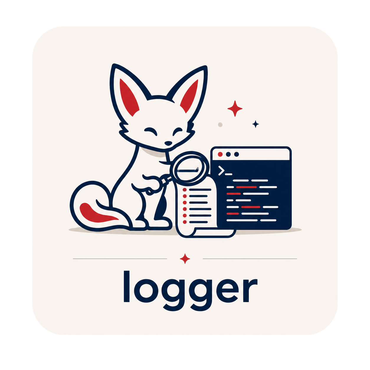 Clov Logger logo