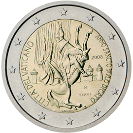 Vatican City 2 euro (2008) - The Year of St. Paul – the 2000th anniversary of his birth