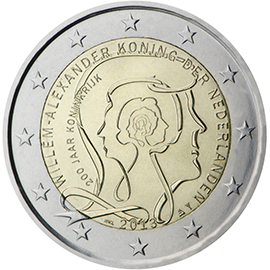 Netherlands 2 euro (2013) - 200 years Kingdom of the Netherlands