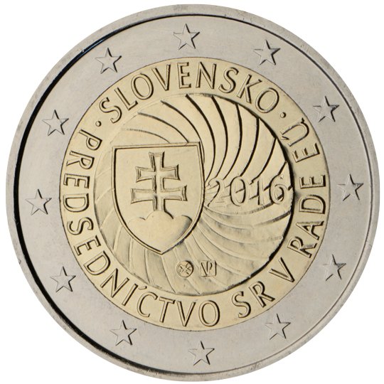 Slovakia 2 euro (2016) - The first Slovak Presidency of the Council of the European Union