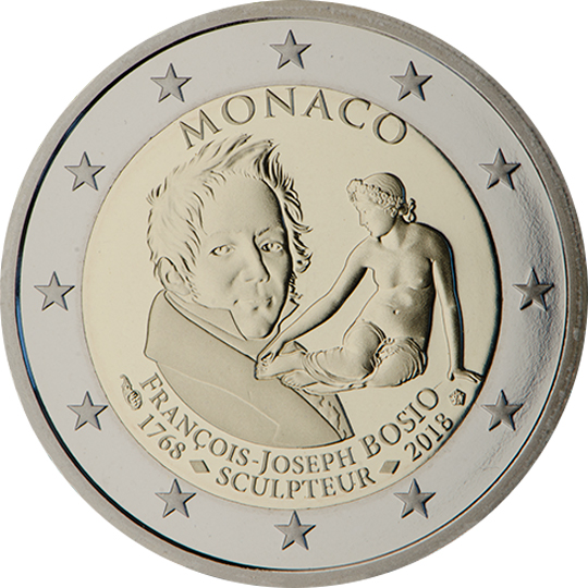 Monaco 2 euro (2018) - François Joseph Bosio