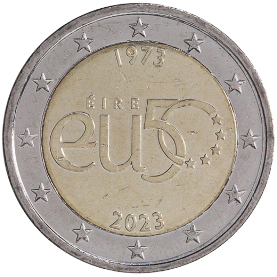 Ireland 2 euro (2023) - The 50th anniversary of Ireland’s membership of the European Union
