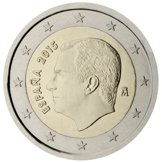 Spain 2 euro (2015) - King Felipe IV