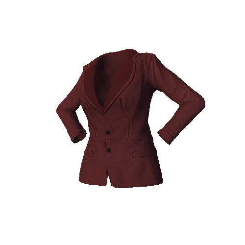 Red Fitted Tux