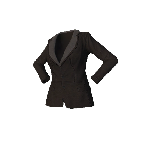 Brown Fitted Tux