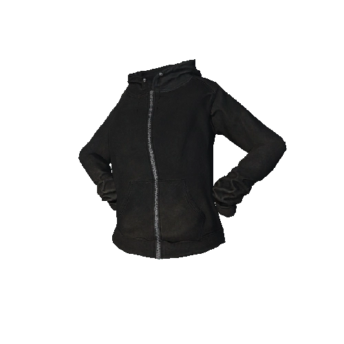 Gray Baggy Hoodie
