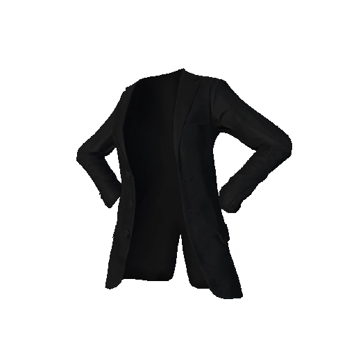 Black Scruffy Jacket