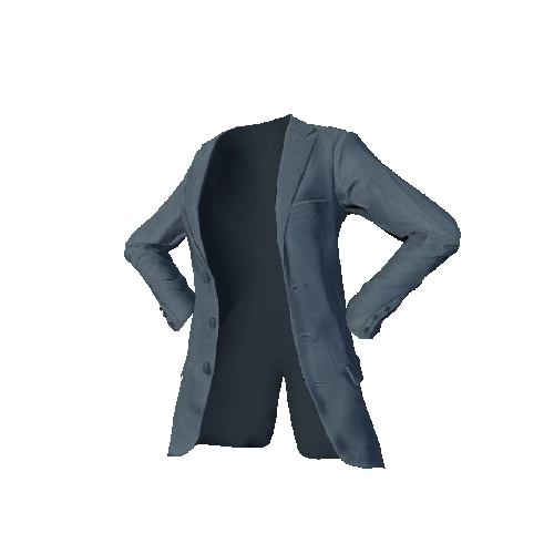 Blue Scruffy Jacket