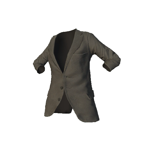 Beige Rolled Jacket
