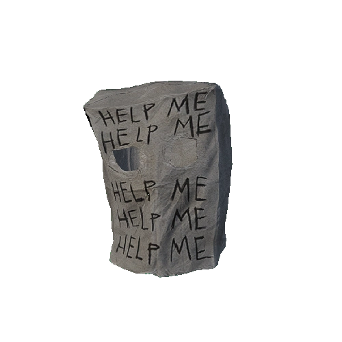 Help Me Paper Bag