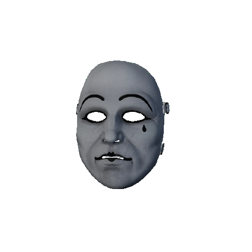 Mime Plastic Face
