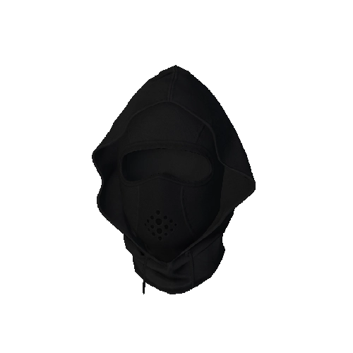 Black Hooded Ski