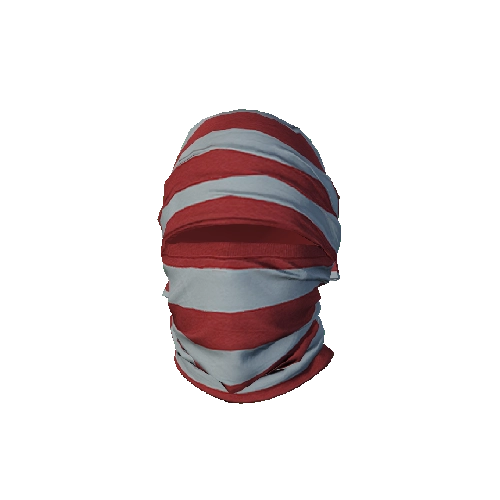 Stripy T-Shirt Mask