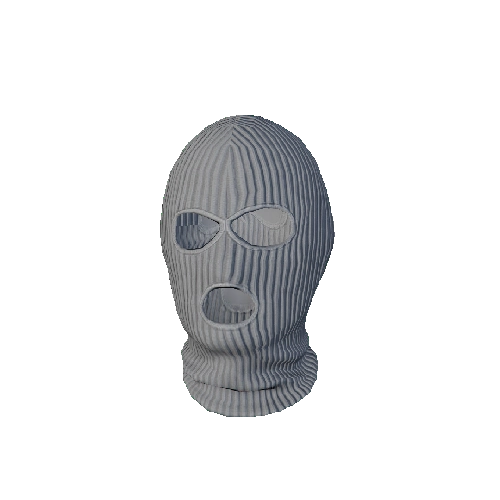 White Knit Balaclava