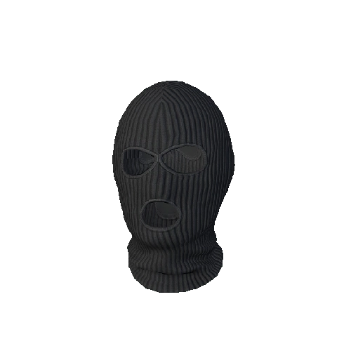 Gray Knit Balaclava