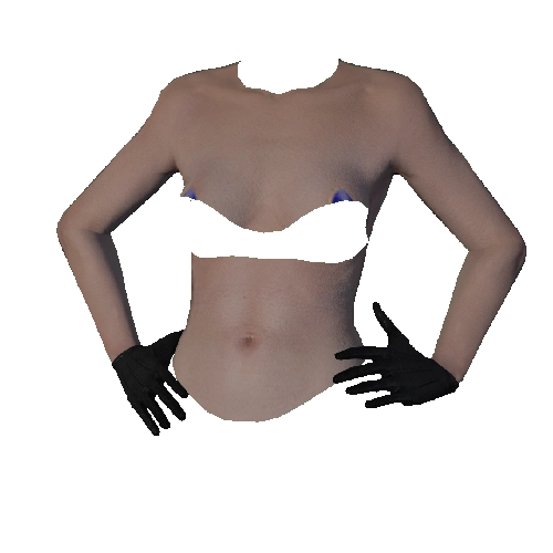 Black Leather Gloves