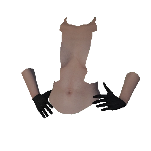 Black Leather Gloves