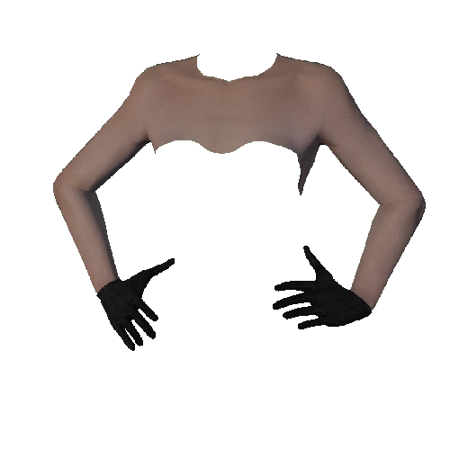 Black Leather Gloves