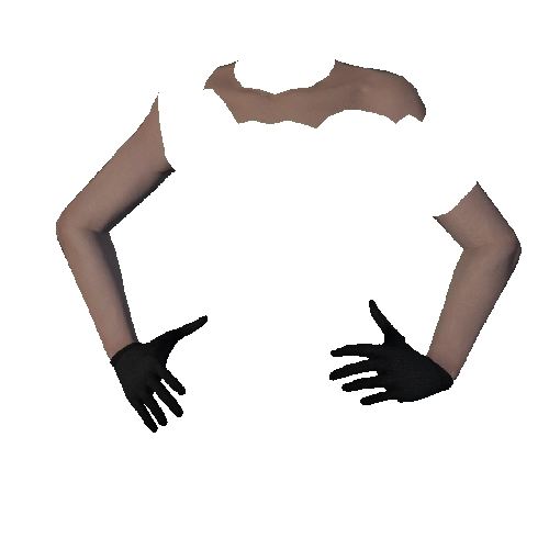 Black Woolen Gloves