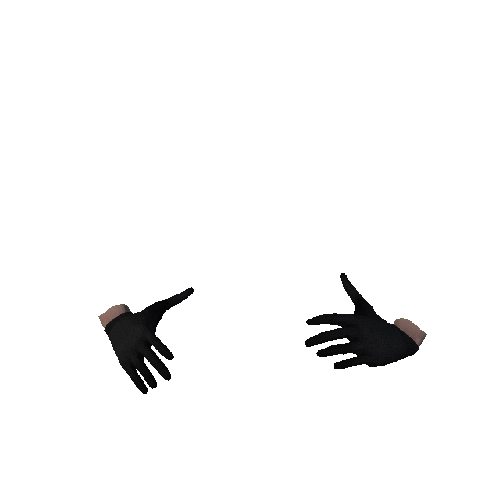 Black Woolen Gloves