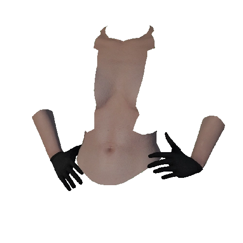 Black Woolen Gloves