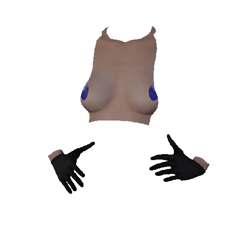 Black Woolen Gloves