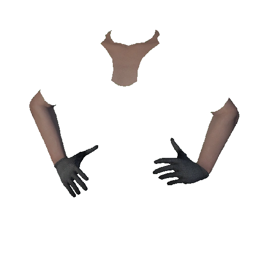 Gray Woolen Gloves