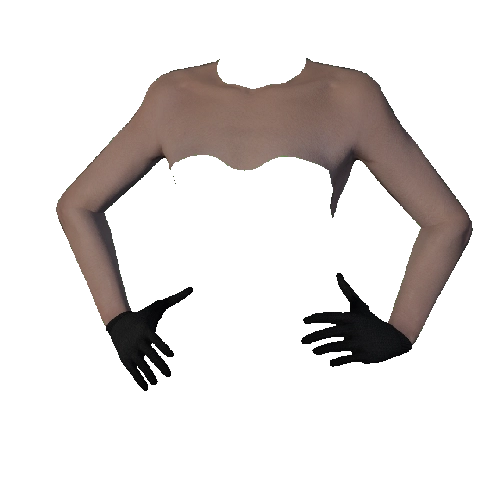 Black Woolen Gloves