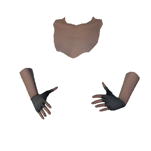 Gray Fingerless Gloves