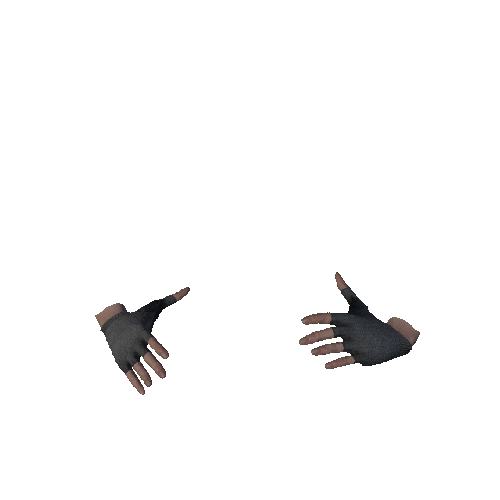 Gray Fingerless Gloves