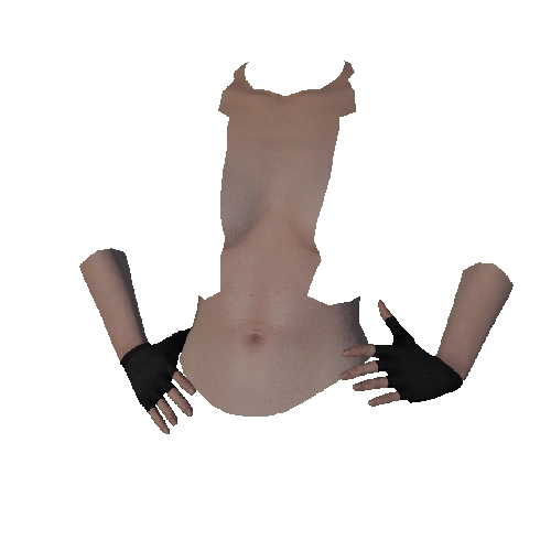 Black Fingerless Gloves