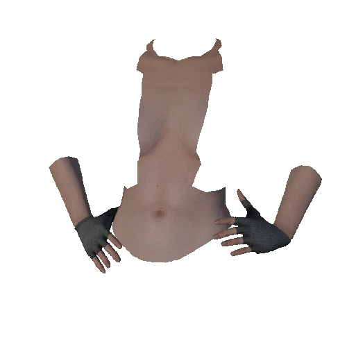 Gray Fingerless Gloves