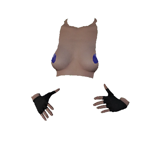 Black Fingerless Gloves