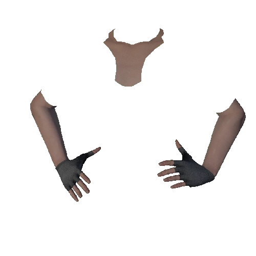 Gray Fingerless Gloves