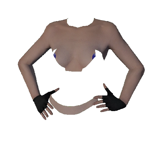 Black Fingerless Gloves
